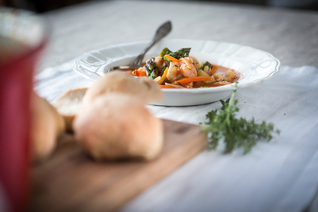 Fisksoppa. Foto: Torbjörn Lagerwall