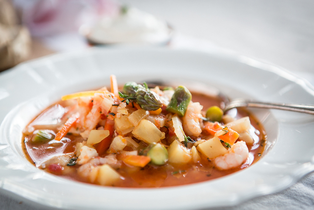 Fisksoppa. Foto: Torbjörn Lagerwall